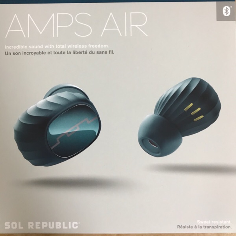 Sol Republic Amps Air 真無線藍芽耳機 近全新 盒裝完整