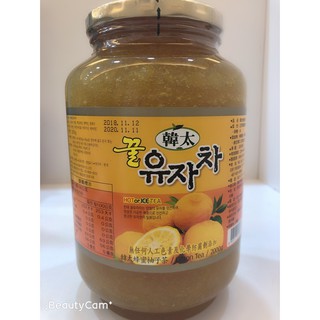 **愛洛奇**韓太 蜂蜜柚子茶 柚子醬 2kg/瓶(一箱六瓶免運可混搭請私聊)2025/12/21