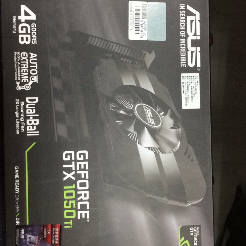 Ch asus nvidia gtx1050 + sd card 512g