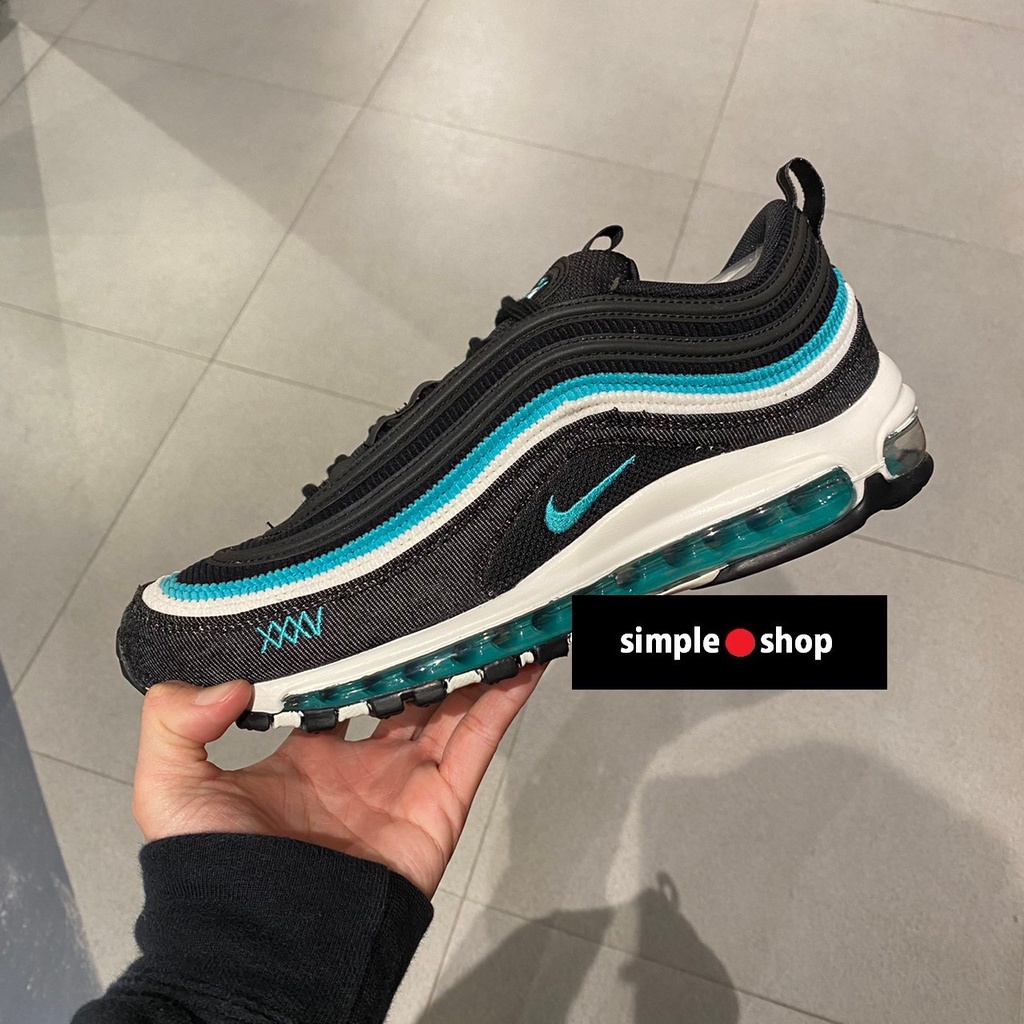 【Simple Shop】 NIKE AIR MAX 97 OG 3M反光 大氣墊 黑綠色 男款 DN1893-001