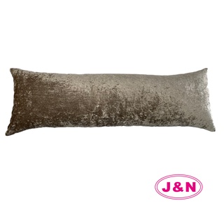 【J&N】艾爾絲絨長抱枕40x120咖啡(1入)