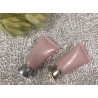 茉莉幸福皂咖手作坊🌺🌺🌺超美60ml磨砂亮粉色避光化妝品PE塑膠軟DIY#洗面乳#護手霜