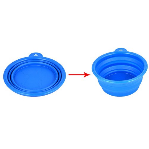 [日本貓雜貨舖][台灣現貨]熱銷 矽膠寵物折疊碗 狗碗 寵物食具 狗飲水器便捷式碗