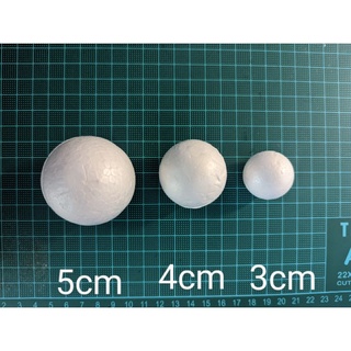 保麗龍球 不拆售 美術材料 模型材料 直徑5cm*3個 4cm*5個 3cm*7個