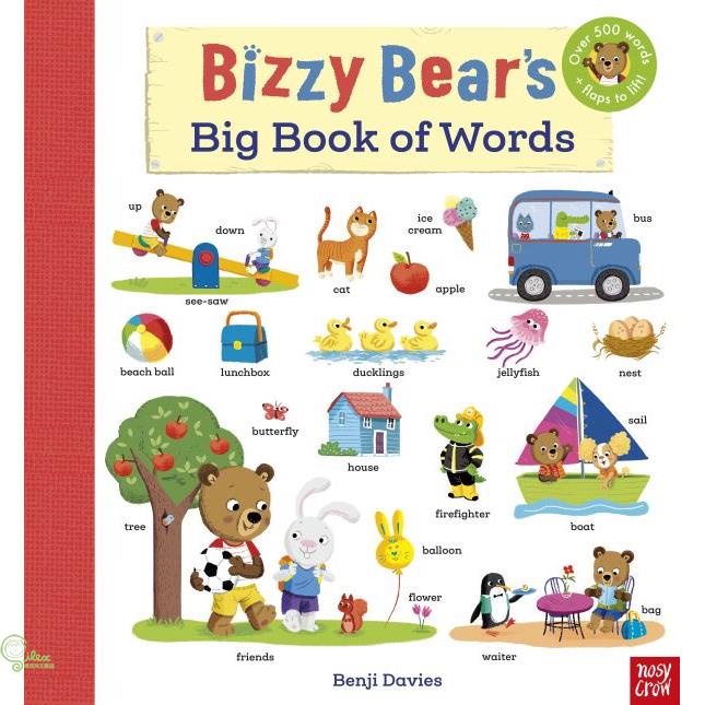 Bizzy Bear`s Big Book of Words【金石堂、博客來熱銷】