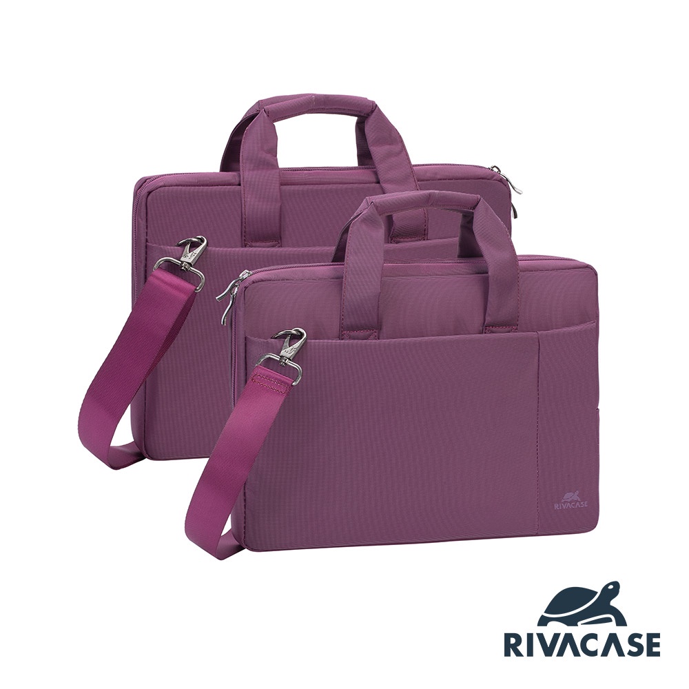 [Rivacase] Central13.3吋側背包(紫) 8221