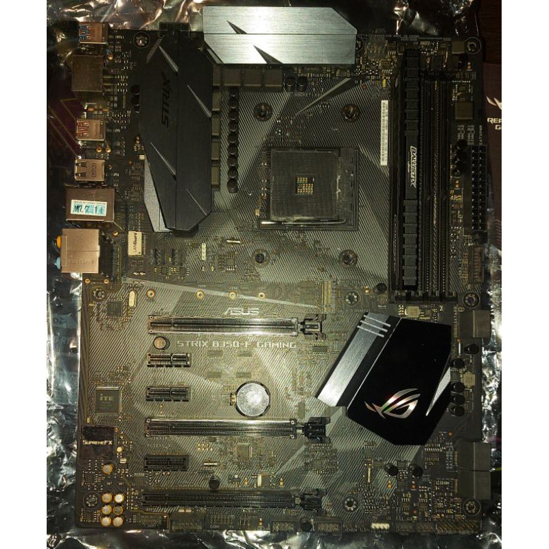 ASUS B350-F GAMING AM4主機板(R3 R5 R7 R9)非B450 B550 A320 X370