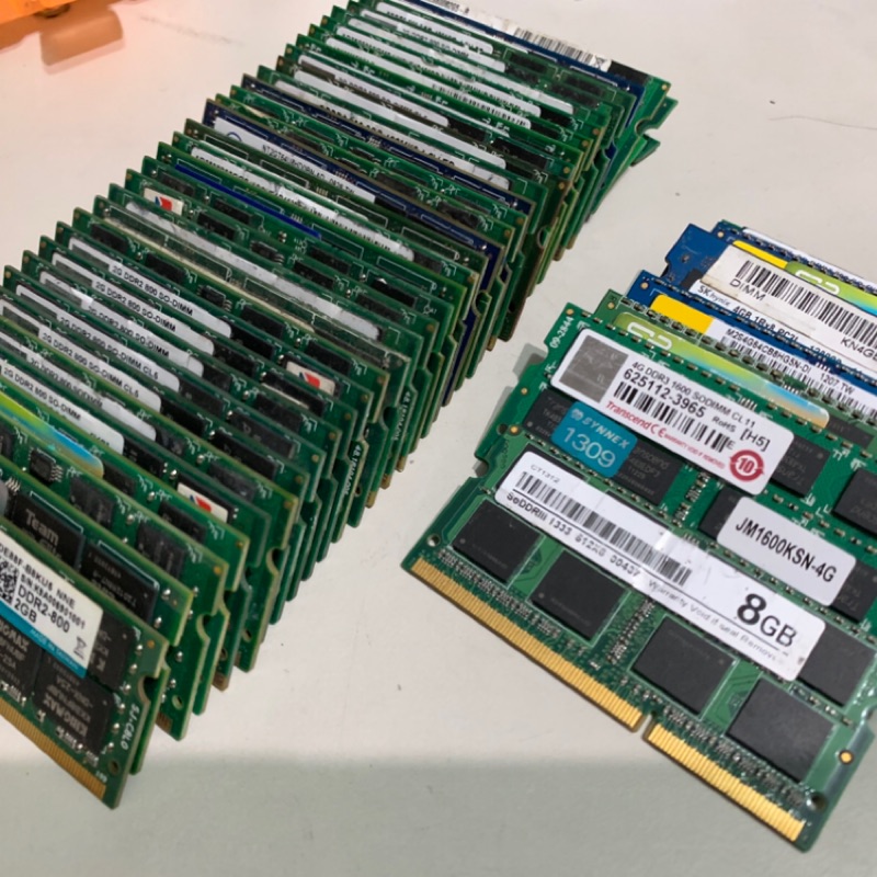 筆電 記憶體 DDR2 2G 800，DDR2 2G 667，DDR2 2G 666，DDR2 2G 555 多件優惠