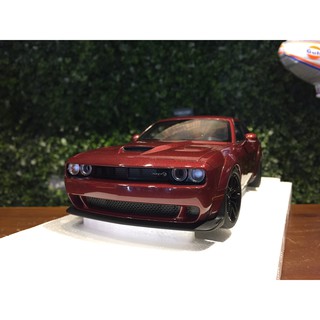 1/18 AUTOart Dodge Challenger SRT Hellcat Red 71739【MGM】