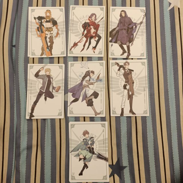 全職高手 現貨 安利美特無料葉修紙立牌常服明信片帳號卡小卡雙人封面大卡套卡 蝦皮購物