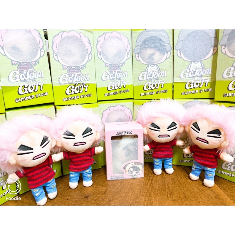 韓居🇰🇷 買炸毛 GOT7 GOTOON 四代炸毛 娃娃 JB Jackson 榮宰炸毛娃娃