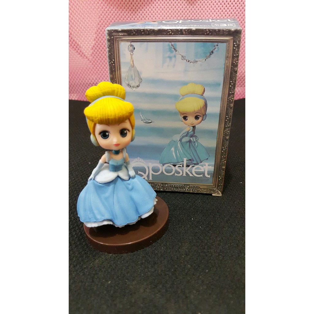 QPOSKET 灰姑娘 仙度瑞拉 仙履奇缘 Cinderella 迪士尼 Disney 公主 公仔 模型 人偶