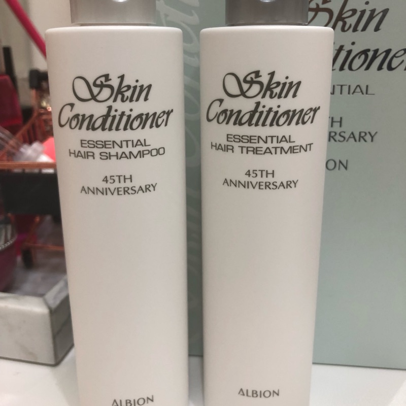 albion 45週年禮盒拆售 健康洗髮乳/健康潤髮乳（全新）