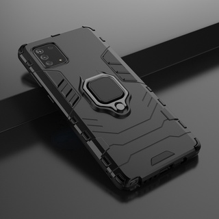 三星 Galaxy Note 10 Lite 手機殼 磁吸車用指環 防摔 保護殼 硬殼 旋轉折疊支架