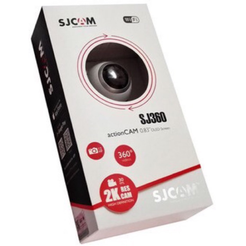 全新 [SJCAM] SJ360 全景攝影機 行車記錄器 監視器 相機 360度 全景環繞
