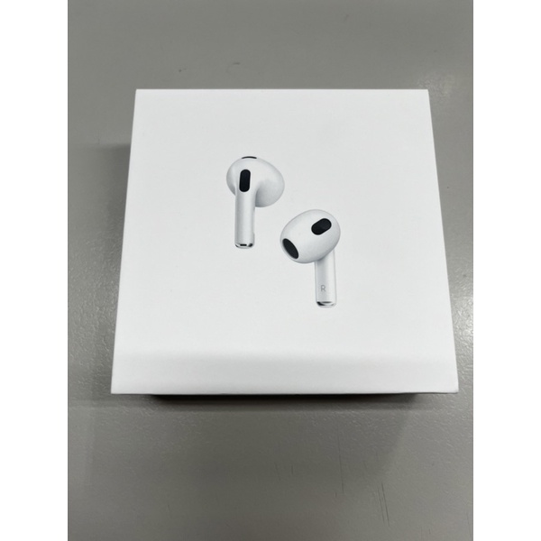 全新未拆封 Apple AirPods第三代 無線藍芽耳機