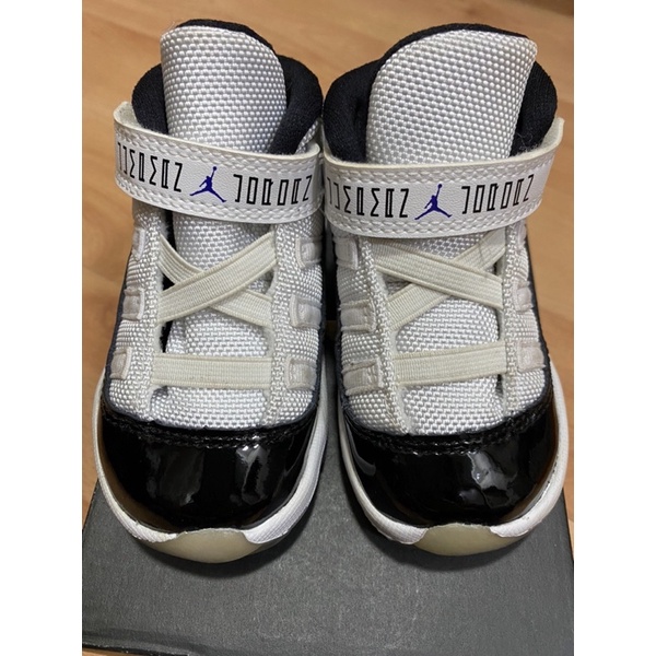 Jordan 11 retro TD 喬丹11代 小童 6c(12公分）