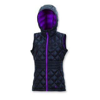羽絨背心 超低價 休閒服飾 秋冬 維特 FIT 女輕量連帽防潑水保暖羽絨背心HW2401