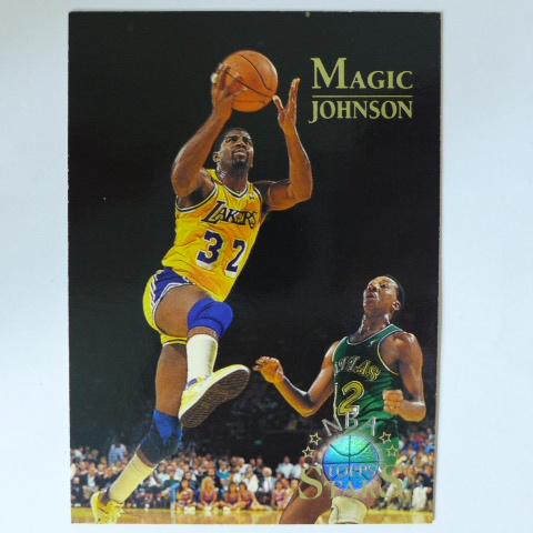 ~ Magic Johnson ~NBA球星/名人堂/魔術強森 1996年TOPPS.球員卡