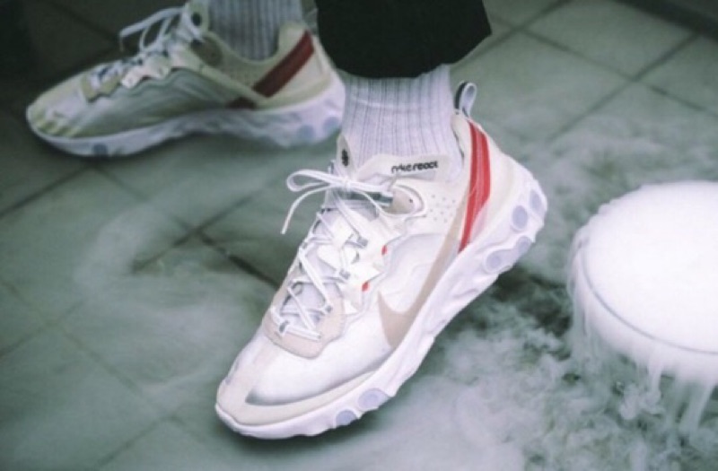 nike react element light bone