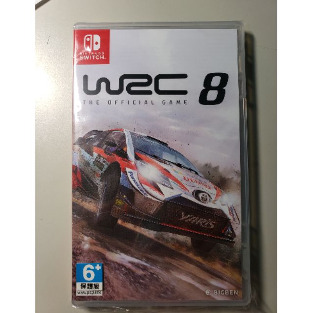 （9成9新 繁中）WRC 8 switch