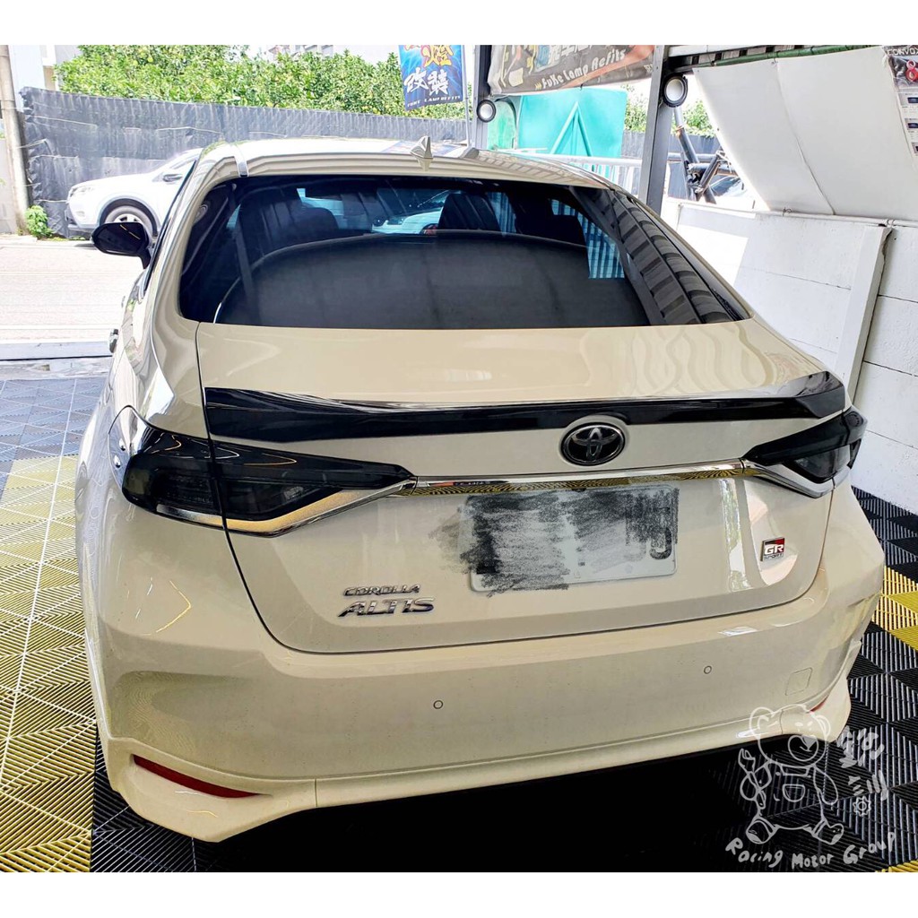 銳訓汽車配件精品-沙鹿店 TOYOTA 12代ALTIS 安裝 GR版 尾翼 運動版尾翼