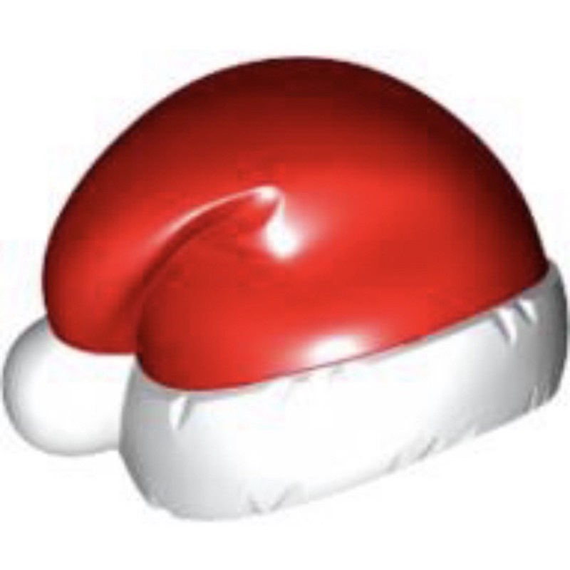 【樂GO】樂高零件 聖誕帽 10245 40125 8833 帽子 聖誕帽 紅色 紅色帽子 樂高帽子 人偶帽子 樂高正版