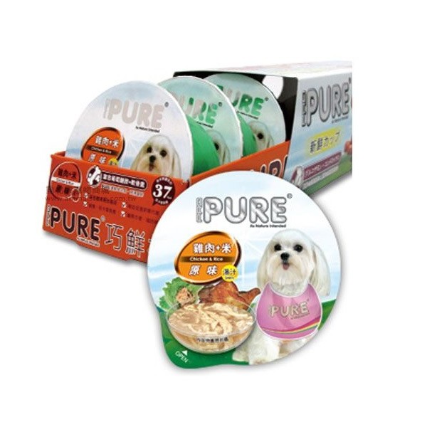 PURE-巧鮮杯餐盒【成犬/老犬專用    24罐裝】