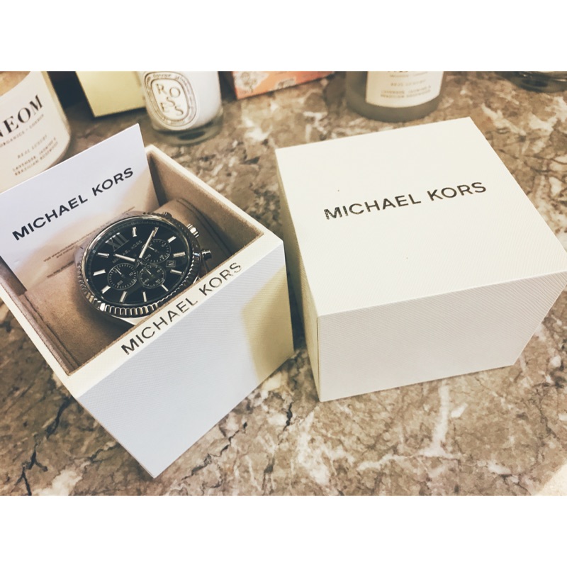Michael Kors Lexington stainless steel watch MK 手錶 現貨 羅馬 三眼