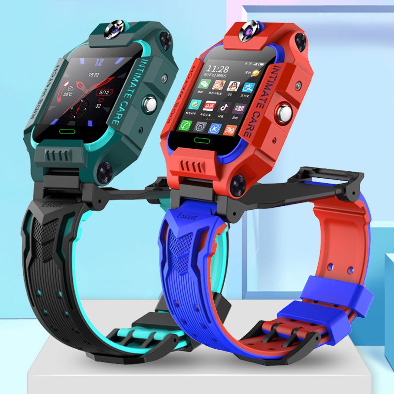 暢銷款正品小天才兒童電話手表帶男女學生防水防摔視屏多功能手機4g全網