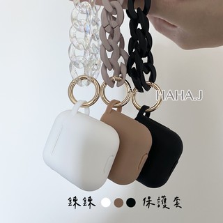 現貨‼️ Airpods保護套 1 代/2代有線版通用 附鍊鍊吊飾 共三款