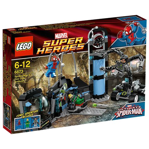 ［想樂］全新 樂高 Lego 6873 超級英雄 漫威 蜘蛛人 八爪博士