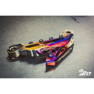 [J.M傑米車藝]🔥免運🔥APEXX漸層燒鈦色飛旋踏板 極度飛旋 機車踏板 勁戰、雷霆、雷霆S、FORCE、SMAX