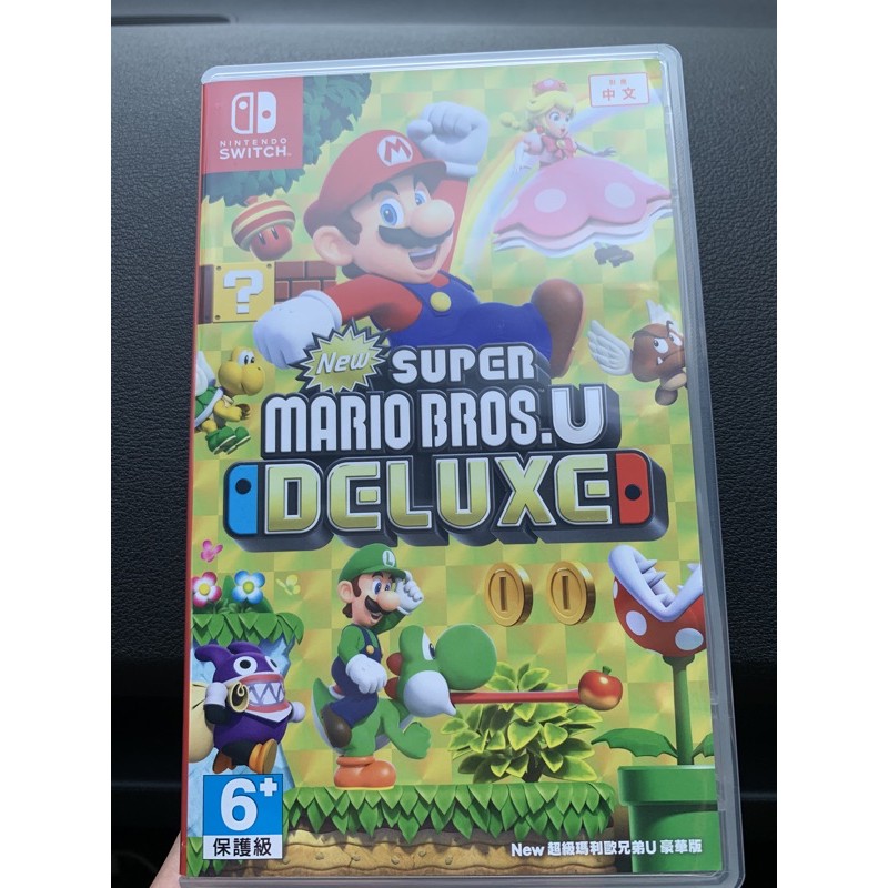 SWITCH 遊戲片Deluxe New Super Mario Bros. U