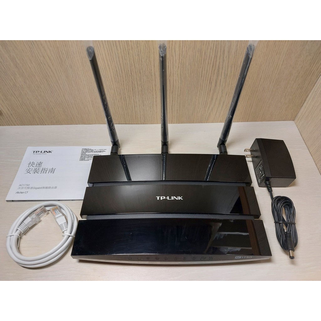 TP-Link Archer C7 v2 AC1750次世代極速Gigabit無線路由器/分享器