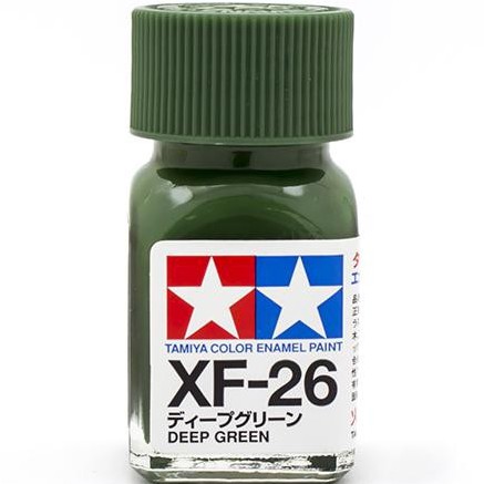 田宮 TAMIYA 模型 耗材 油性漆 XF-26 深綠色 消光 萬年東海