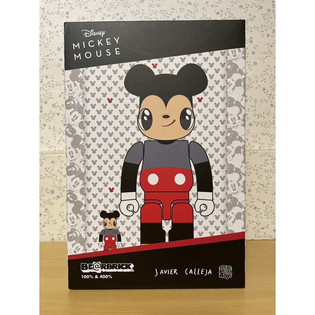 【全新未拆】BE@RBRICK Javier Calleja Mickey Mouse大眼米奇 400%100%