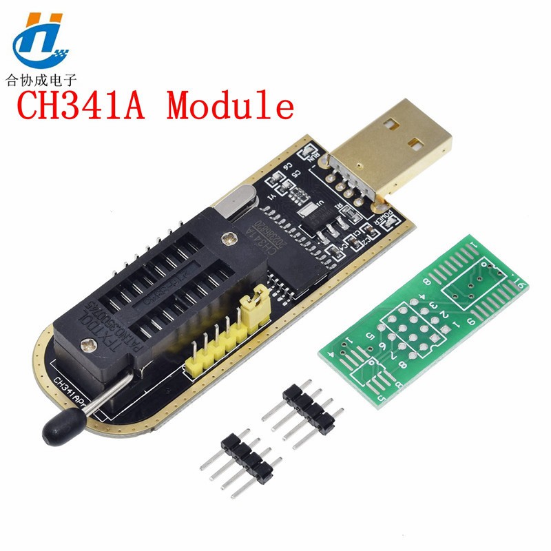 CH341A 24 25系列EEPROM Flash BIOS USB編程器模塊+ SOIC8 SOP8 測試夾| 蝦皮購物 CH341A 24 25系列EEPROM Flash BIOS USB編程器模塊+ SOIC8 SOP8 測試夾| 蝦皮購物