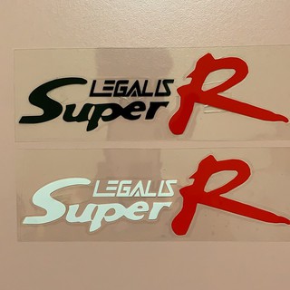 Super R 機車 汽車 貼紙 防水貼紙 行李箱貼紙 造型貼紙 彩繪 牢固 高品質