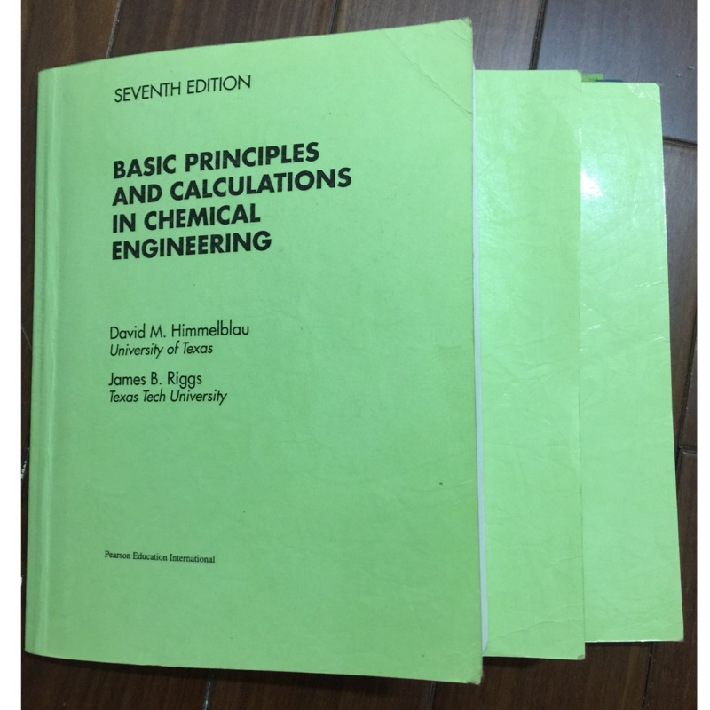 Basic Principles and Calculations in Chemical Engineering 7