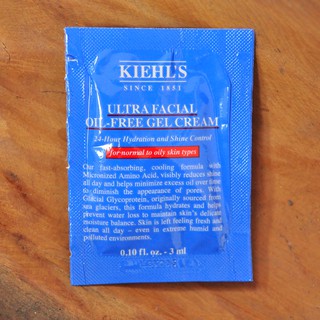 Kiehls 契爾氏 冰河醣蛋白吸油水感凝凍 3ml / 7ml【Pinku】