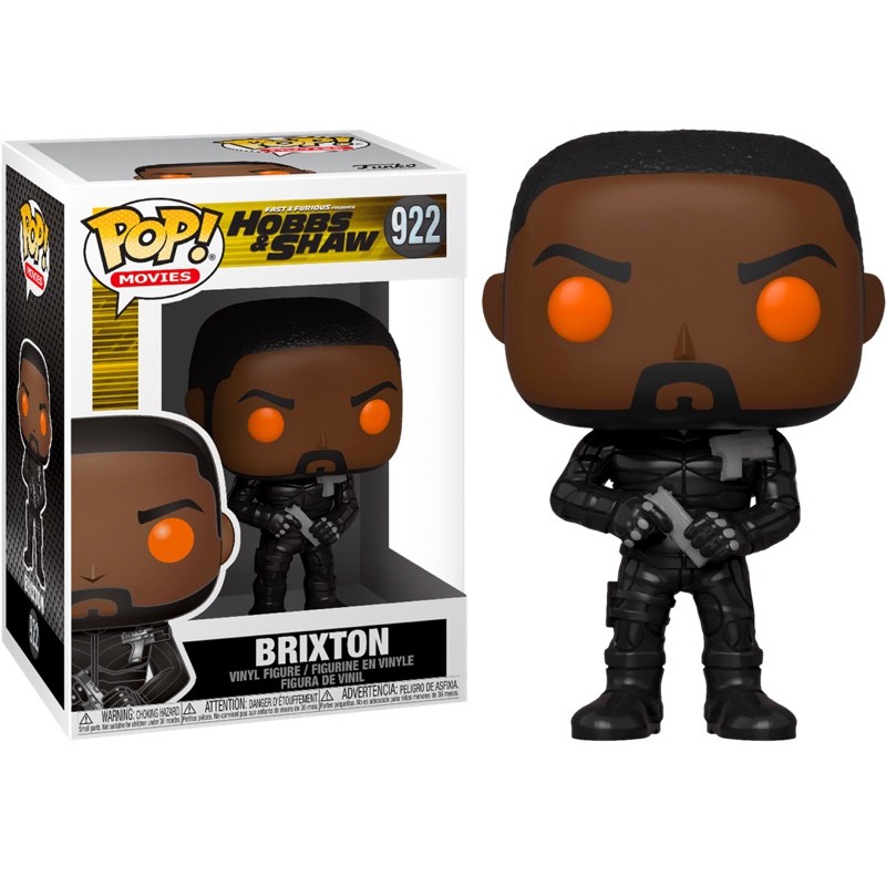 正版 現貨 Funko PoP 布列斯頓 玩命關頭 特別行動 BRIXTON 922