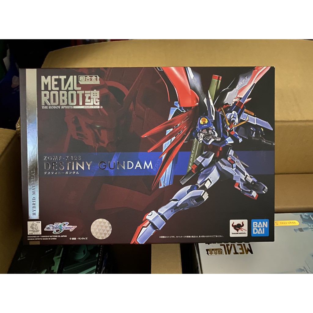 Metal Robot魂 鋼彈 機動戰士鋼彈SEED 命運鋼彈 GUNDAM + 光之翼 配件包