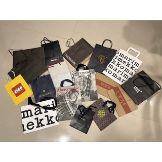 專櫃紙袋（tumi/Tory Burch/Charles & Keith/brooks brothers)