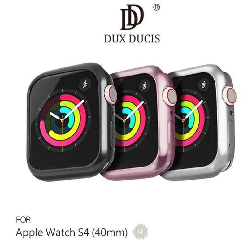 DUX DUCIS Apple Watch S4 (40mm) / (44mm) 電鍍 TPU 套組(贈透明)