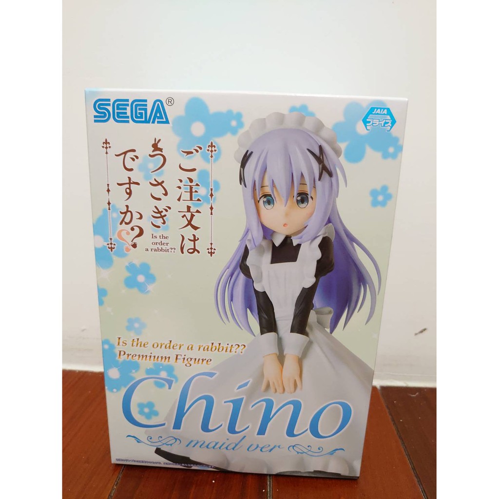 Sega 景品公仔香風智乃香風智乃女仆裝點兔請問要來點兔子嗎 蝦皮購物
