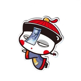 萬用警示/告示/裝飾貼紙｜殭屍｜ 防水/防曬/不褪色 可貼汽機車 行李箱 ［收藏天地］