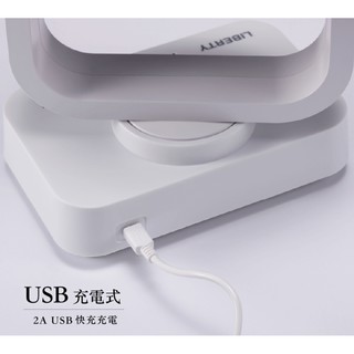 利百代USB 直立式風扇 風扇 電風扇 直立扇 雙向風扇 情侶風扇 多角度旋轉 #4