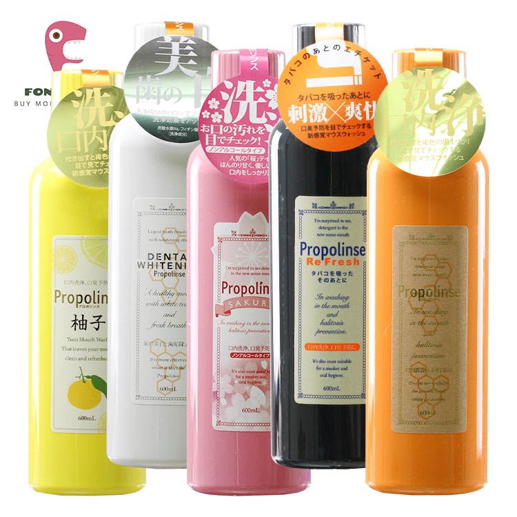 日本 Propolinse 蜂膠漱口水 600ml /  隨身包 12mlx6入【鳳媽媽團購】