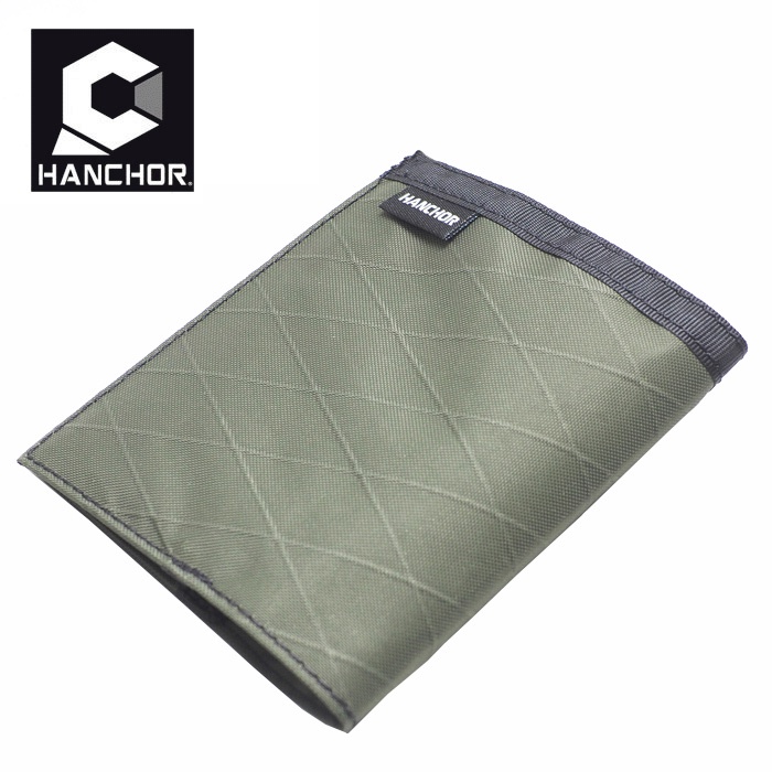 【Hanchor 台灣】FLAKE 輕量化短夾 橄綠色 (AC63)
